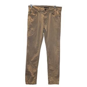 Givenchy Pants Mens 30x32 Brown Khakis Modern Fit Stretch Chino Classic